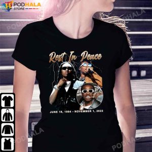 RIP Migos Rapper Takeoff 1994 2022 TShirt