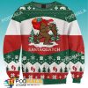 Santaquatch Bigfoot Ugly Christmas Sweater, Funny Bigfoot Gifts
