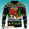 Santasquatch Bigfoot Ugly Christmas Sweater, Funny Bigfoot Gifts