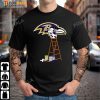 Snoopy Paint Baltimore Ravens Logo NFL Baltimore Ravens Shirt