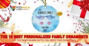 Personalized Family Ornaments, Personalized Family Christmas Ornaments, Baby’s First Christmas Ornament, Custom Family Ornaments, Family Name Ornaments, 1st Christmas Ornament
