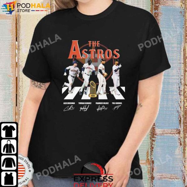 The Astros Abbey Road 2022 Signatures Houston Astros Shirt