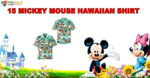 The Best 15 Mickey Mouse Hawaiian Shirt To Wear This Holiday Season 1