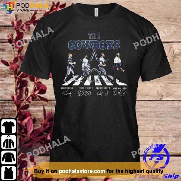 The Dallas Cowboys Abbey Road 2022 Signatures Dallas Cowboys Shirt