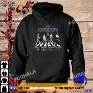 The Dallas Cowboys Abbey Road 2022 Signatures Dallas Cowboys T Shirt
