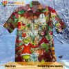 Grinch Hawaiian Shirt, Funny Christmas Themed Holiday Party Clothing