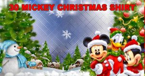 Top 30 Coolest Disney Mickey Christmas Shirt To Wear This Holiday Season