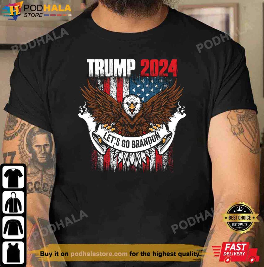 Trump 2024 Election Let's Go Brandon Donald Trump Shirt