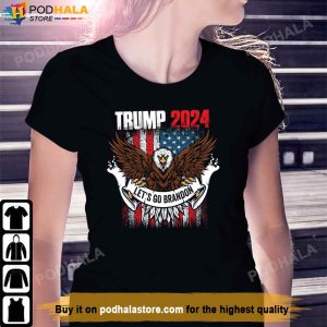 Trump 2024 Election Lets Go Brandon Donald Trump T Shirt