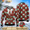 Vest with Tie Style Bigfoot Christmas Sweater, Funny Bigfoot Gifts