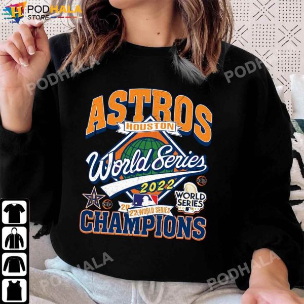 Vintage Houston Astros Shirt World Series 2022 Champion Style 90s T-Shirt