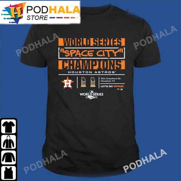 World Series Space City Houston Astros Champions Houston Astros Shirt