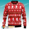 Xmas Party Funny Bigfoot Ugly Christmas Sweater, Sasquatch Gifts