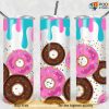 20 Oz Skinny Donut Design Tumbler, Best Valentines Gifts