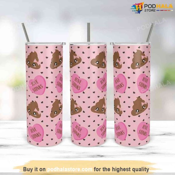 20 Oz Skinny Tumbler Funny Valentines Gifts For Friends