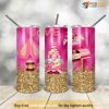 20 Oz Skinny Valentine Glitter Gnome Tumbler, Valentine Gift For Girlfriend