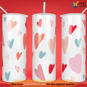 20 Oz Skinny Valentines Day Tumbler, Best Valentines Day Gifts For Girlfriend