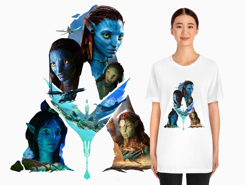 3D Avatar The Way of Water 2022 Unisex Shirt, Avatar Gifts For Family