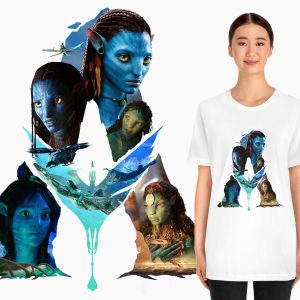 3D Avatar The Way of Water 2022 Unisex Shirt, Avatar Gifts For Family