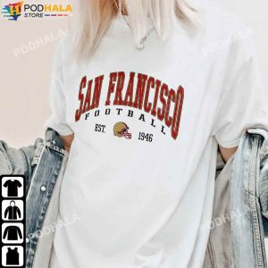 Bang Bang Niner Gang 49ers T Shirt Women's 49ers Gifts for Her - Happy  Place for Music Lovers