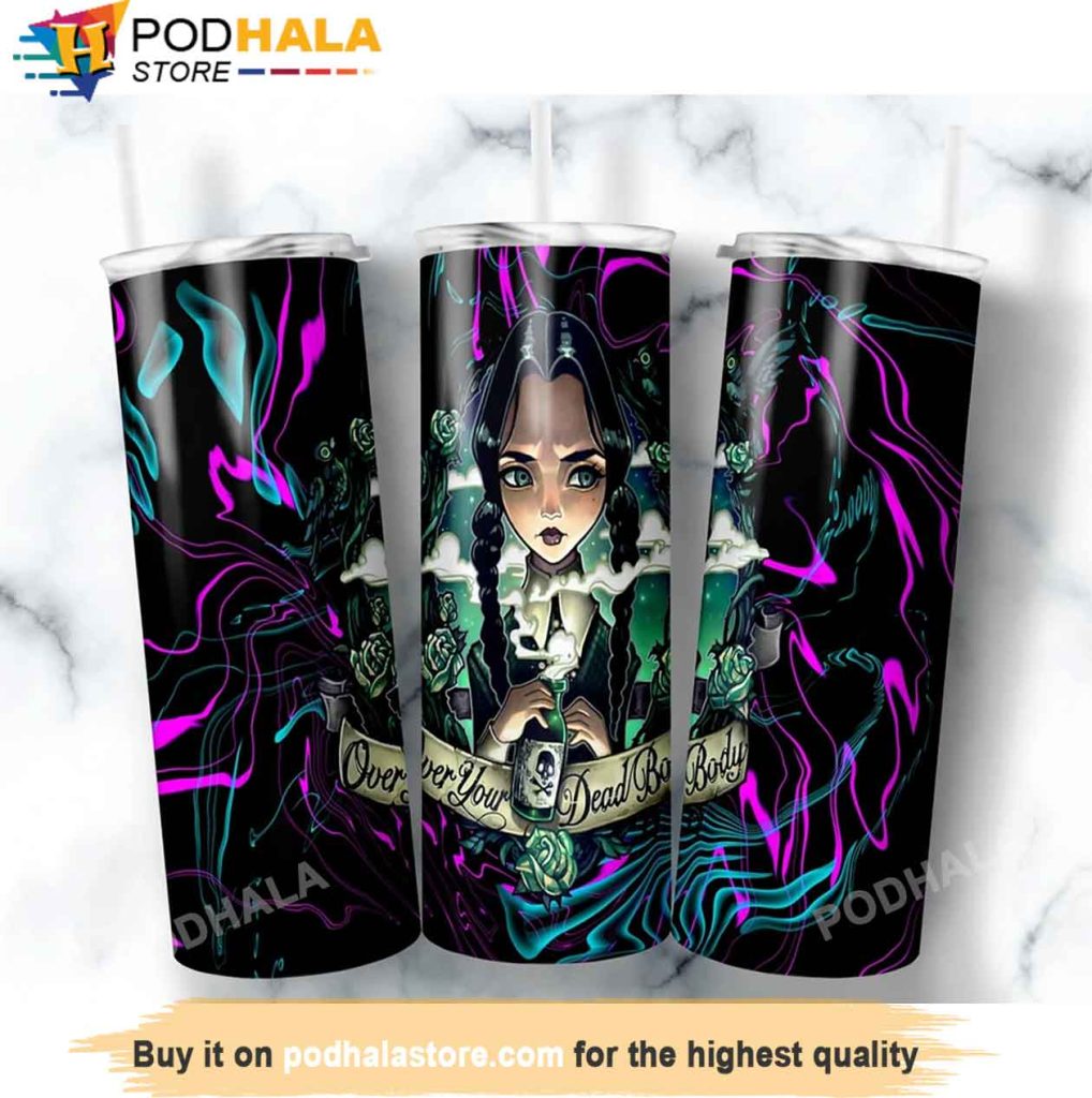 Addams Family Wednesday, Wednesday Addams Tumbler, Addams Family Gifts