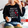 Alphabet Teacher Valentines Day Shirt, Valentines Day Gift for Teacher