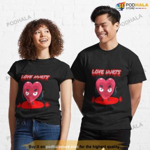 Anti Valentine Love Hurts Anti Valentines Day Shirt