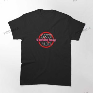 Anti Valentines Club Funny Anti Valentine Day Gift For Couples TShirt