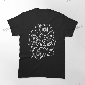 Anti Valentines Conversation Hearts Classic TShirt