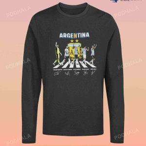 Argentina World Cup Squad 2022 Lionel Messi And Other Heros Funny TShirt