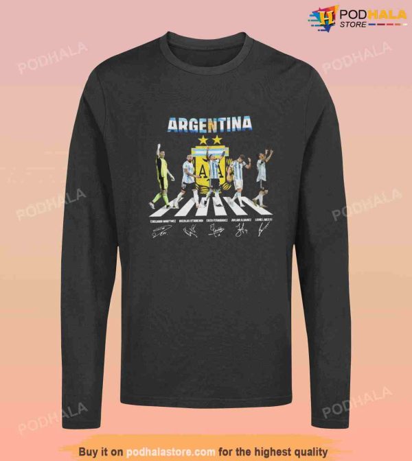 Argentina World Cup Squad 2022, Lionel Messi And Other Heros Funny Shirt