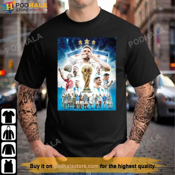 Argentina is World Cup Champion, Show Your Support With This Shirt