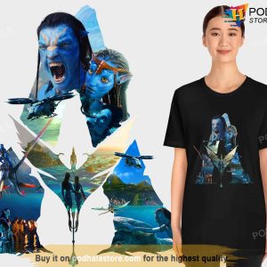 Avatar 2 The Way Of Water Shirt, Characters New Movies 2022, Avatar Gifts