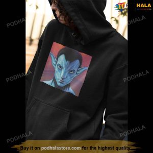 Avatar Portrait Fan Art Hoodie, The Way of Water Shirt, Avatar Gifts