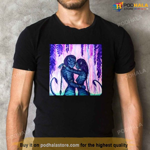 Avatar Jake Sully and Neytiri Classic T-Shirt Avatar Gifts For Family