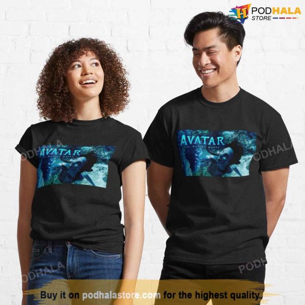 Avatar The Way Of Water Ocean World High Resolution Classic T-Shirt, Avatar Gifts