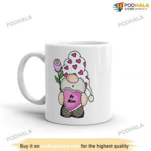 Be Mine Valentines Gnome Mug, Gift Ideas For Valentine's Day Boyfriend