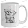 Bear Couple Valentines Day Mug, Valentines Day Ideas For Couples