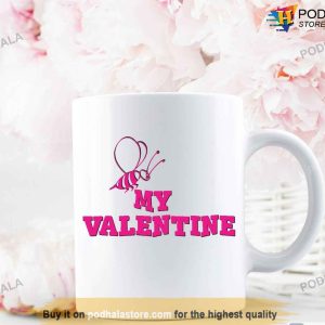 Bee My Valentine Coffee Mug, Best Valentine Gift For Wife