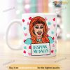 Blu Hydrangea Funny Mug, Best Valentines Day Gifts For Girlfriend
