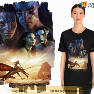 Characters Avatar 2 Tee, The Way Of Water Shirt, Avatar Gifts