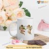 Cherub Angel White Glossy Valentines Day Mug