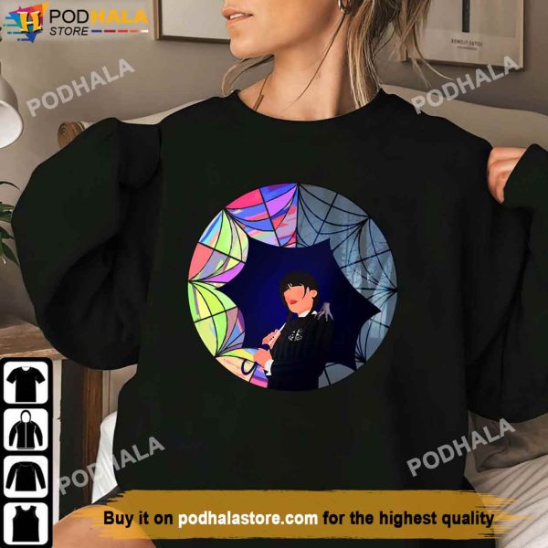 Colorful TV Series The Addams Family Sweatshirt, Wednesday Addams Shirt