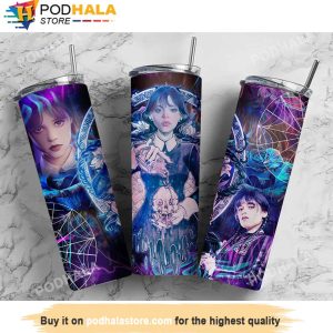 Comedy Horror Movie 2022 Wednesday Addams Tumbler Addams Family Gifts 2