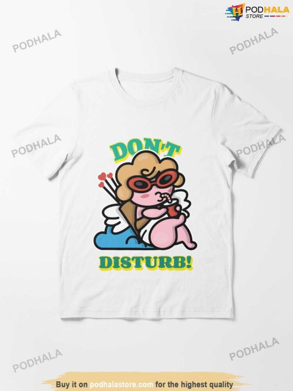 Cupid Do Not Disturb Funny Anti Valentines Unisex Shirt For Singles
