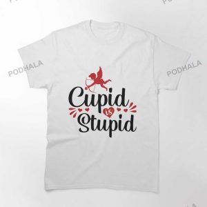 Cupid Is Stupid Tee Funny Anti Valentines Day T Shirt For Singles