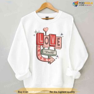 Cupid's Love Lodge Vacant Couples Valentines Day Shirt