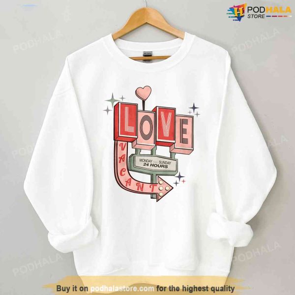 Cupid’s Love Lodge Vacant Couples Valentines Day Shirt