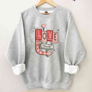 Cupids Love Lodge Vacant Couples Valentines Day Tshirt