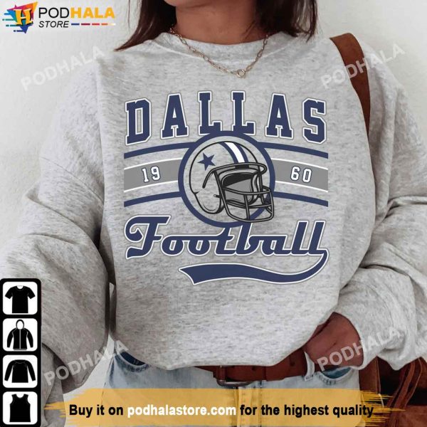 Dallas Cowboys Shirt, Dallas Football 1960 Cowboys Sweatshirt, Cowboys Gifts